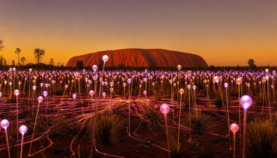 Campo di Luce Uluru: Biglietti, Tour e Cena Esperienziale