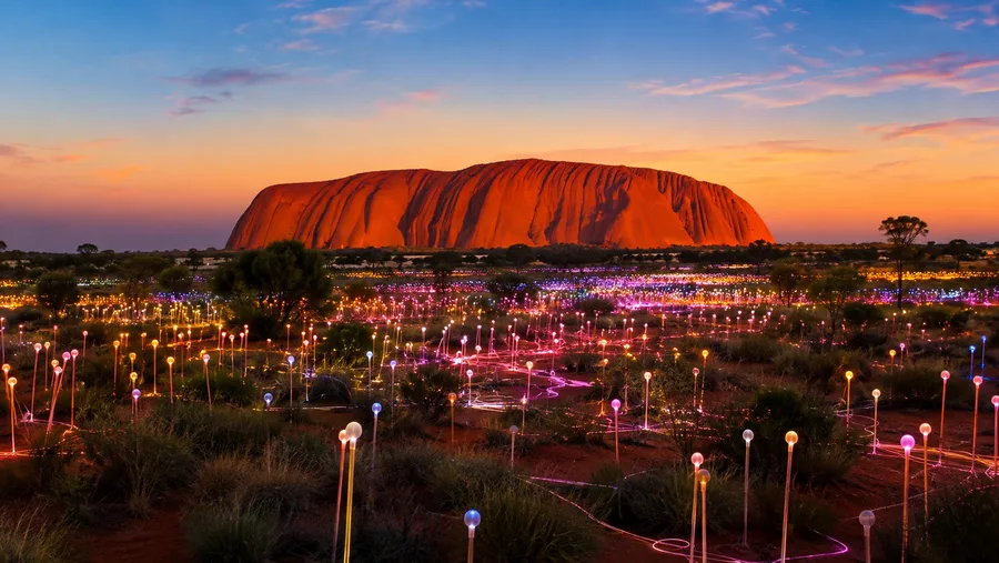 Campo di Luce Uluru: Biglietti, Tour e Cena Esperienziale