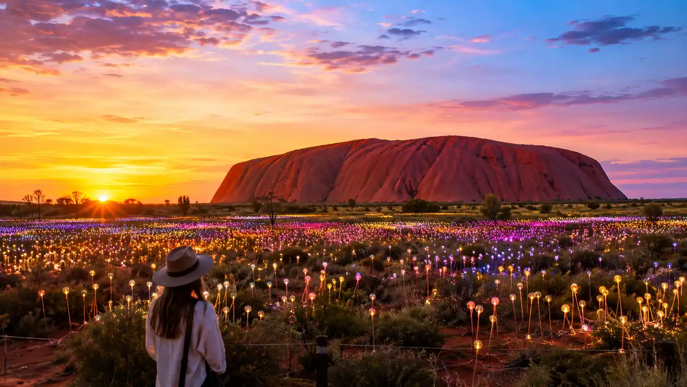 Campo de Luz Uluru: Ingressos, Passeios e Experiência de Jantar