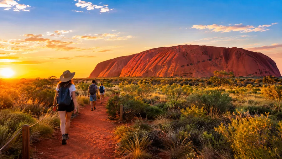 Uluru-Basiswanderung: Wanderwege, Karten und Kletterverbot